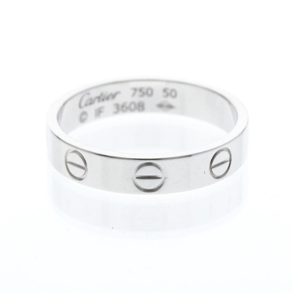 Cartier Jewelry - CARTIER 18k Silver Love Ring